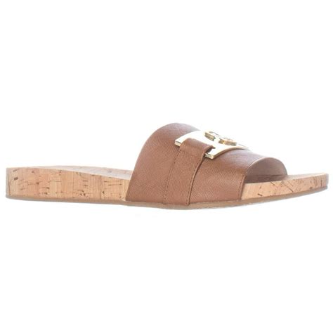 michael kors slide sandals on sale|Michael Kors slides on sale.